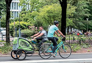Plus de 6 000 vélos circulent sur l’agglomération tous les jours.   © Didier Gourbin